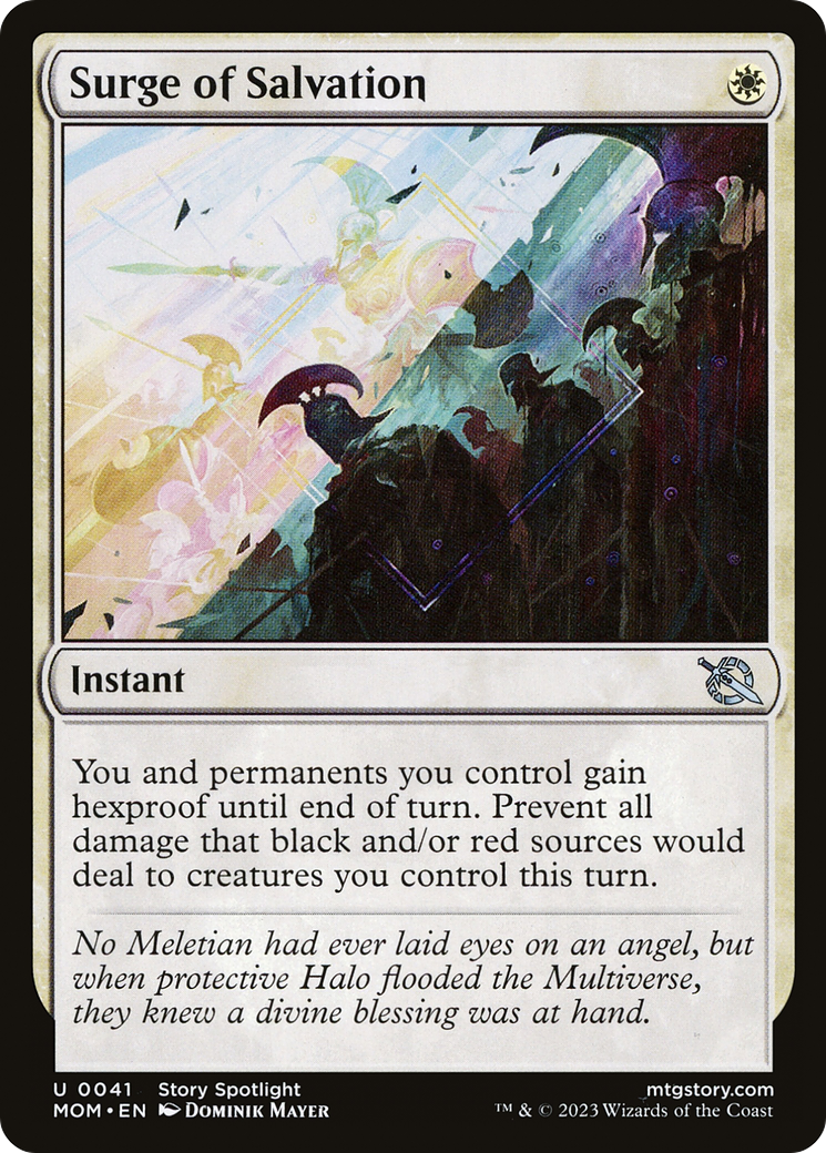 Surge of Salvation [March of the Machine] Magic: The Gathering