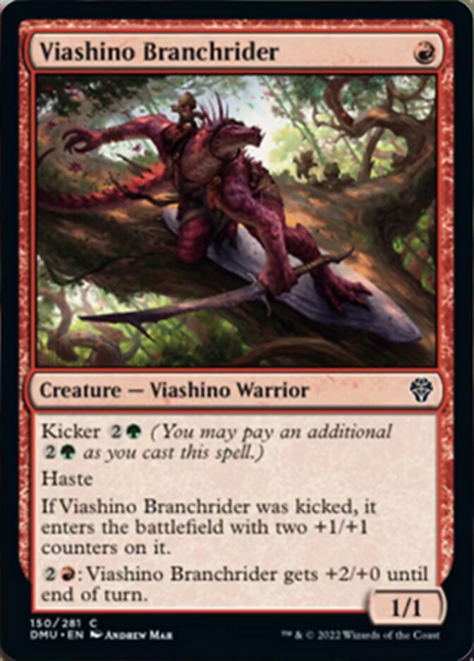 Viashino Branchrider [Dominaria United] Magic: The Gathering