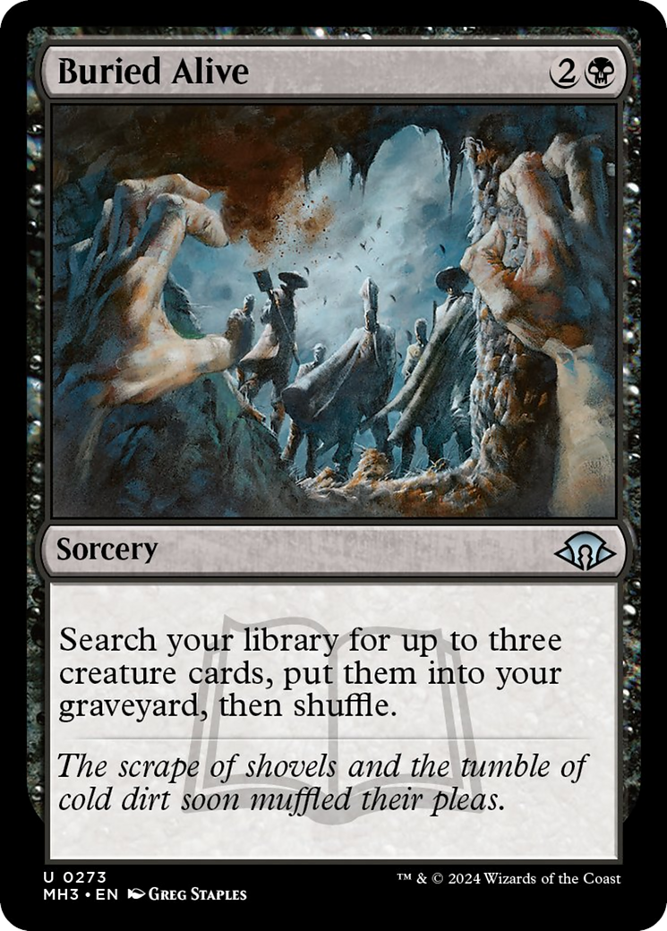 Buried Alive [Modern Horizons 3] Magic: The Gathering