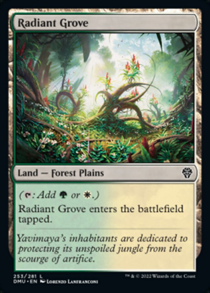 Radiant Grove [Dominaria United] Magic: The Gathering