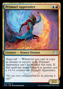 Prismari Apprentice [Strixhaven: School of Mages] Magic: The Gathering