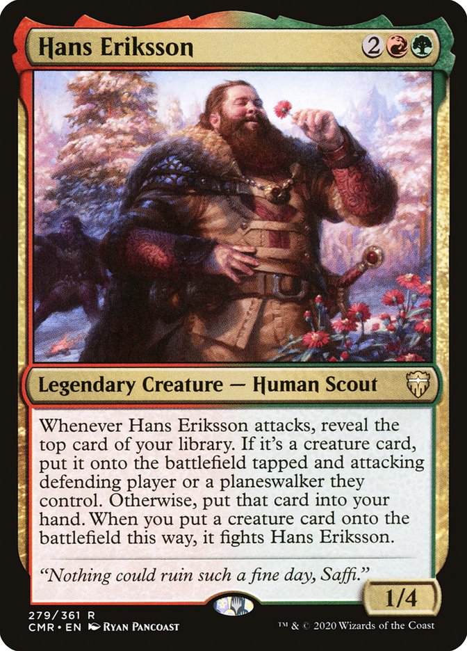 Hans Eriksson [Commander Legends] Magic: The Gathering