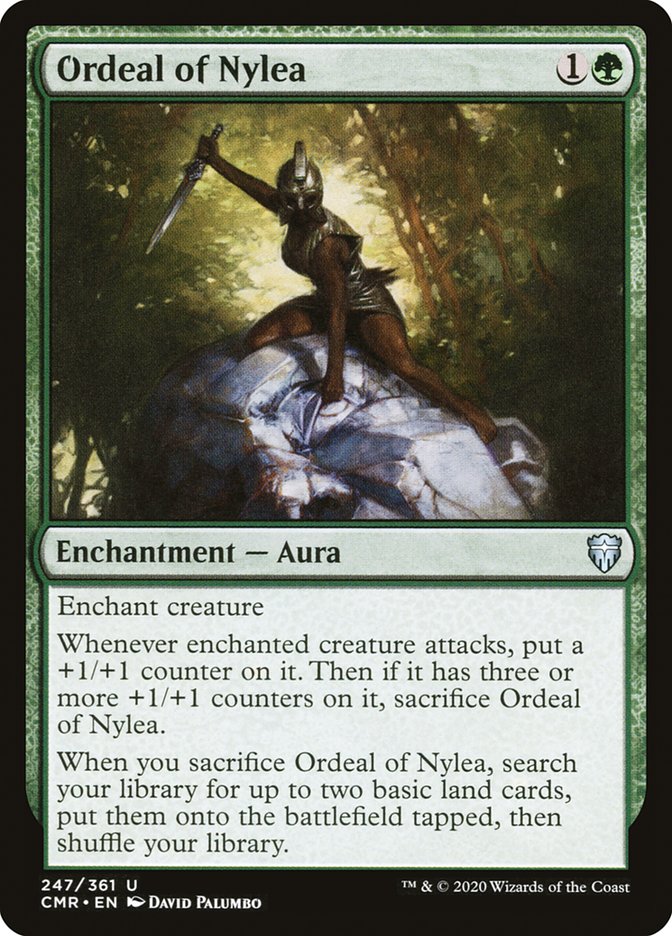 Ordeal of Nylea [Commander Legends] Magic: The Gathering