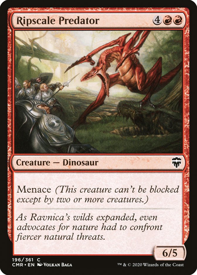 Ripscale Predator [Commander Legends] Magic: The Gathering