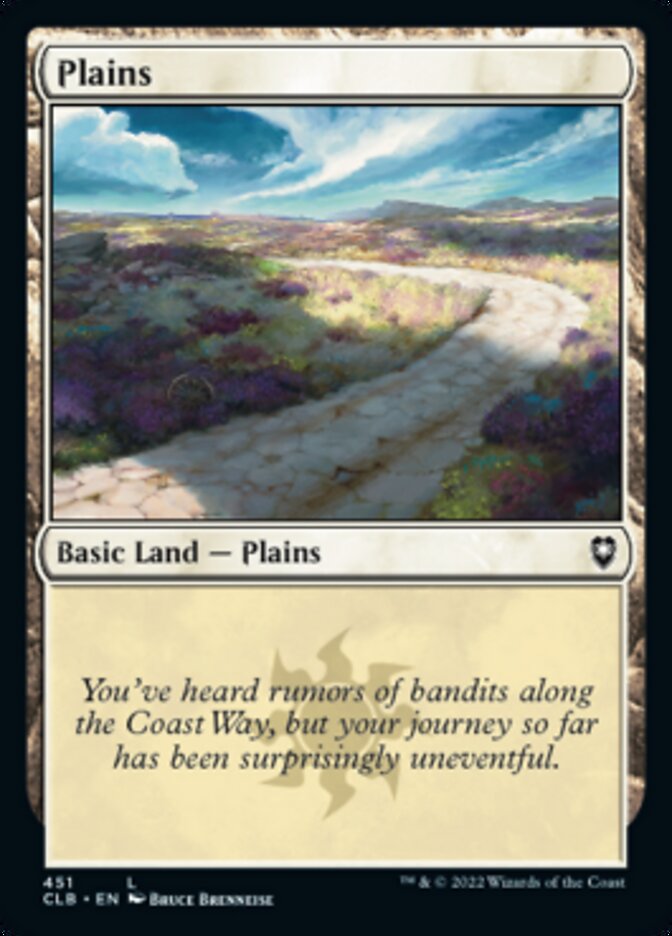 Plains (451) [Commander Legends: Battle for Baldur's Gate] Magic: The Gathering