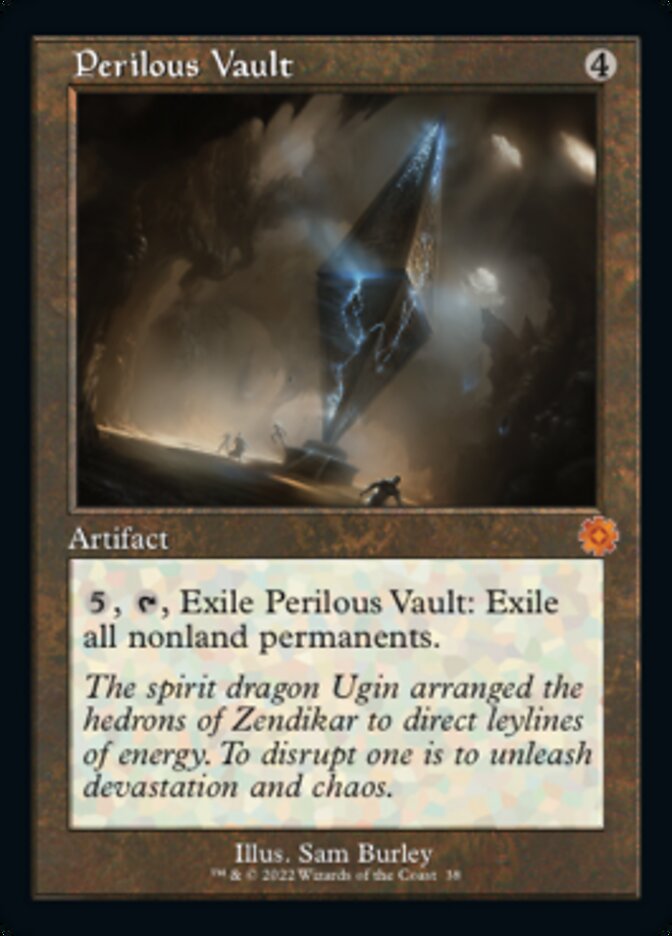 Perilous Vault (Retro) [The Brothers' War Retro Artifacts] Magic: The Gathering