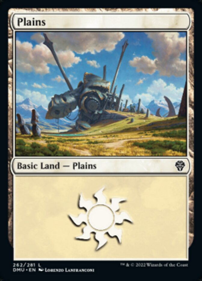 Plains (262) [Dominaria United] Magic: The Gathering