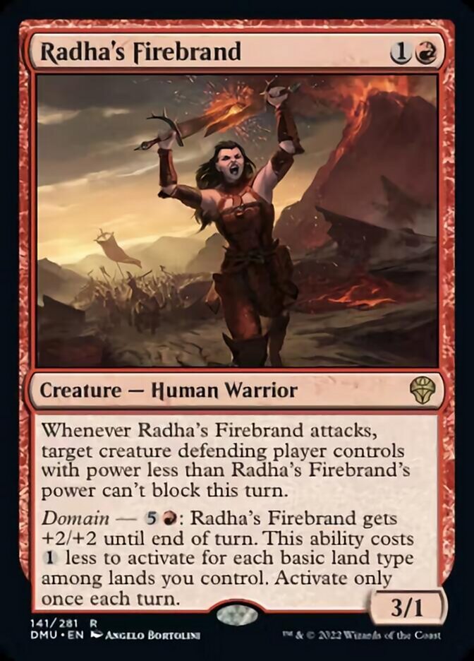 Radha's Firebrand [Dominaria United] Magic: The Gathering