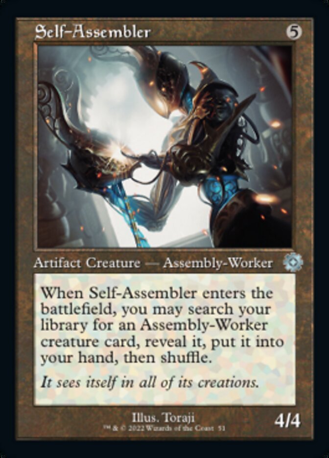 Self-Assembler (Retro) [The Brothers' War Retro Artifacts] Magic: The Gathering