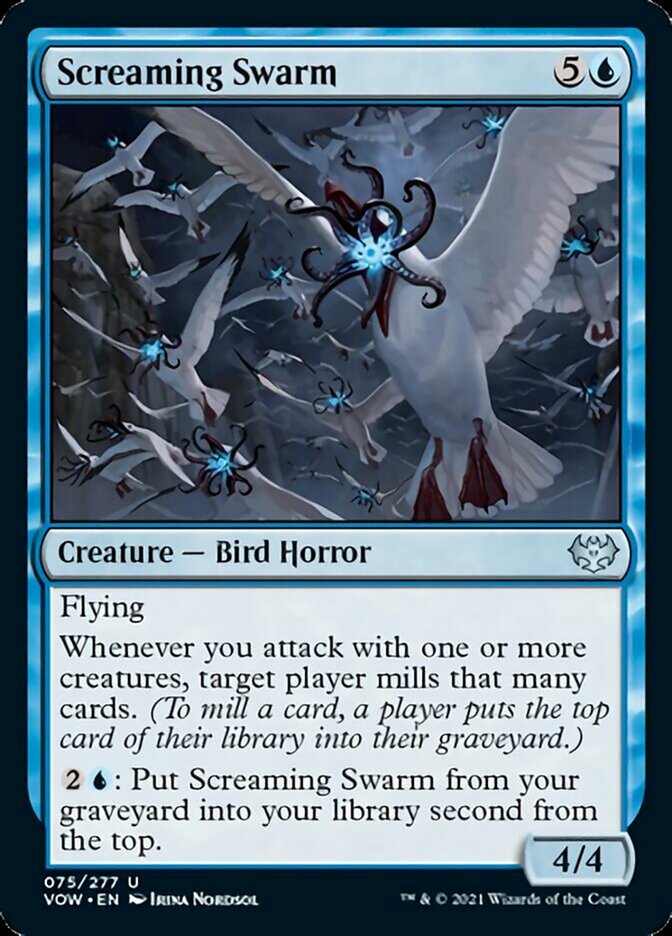 Screaming Swarm [Innistrad: Crimson Vow] Magic: The Gathering