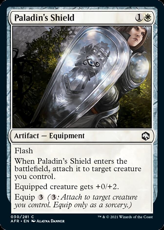 Paladin's Shield [Dungeons & Dragons: Adventures in the Forgotten Realms] Magic: The Gathering