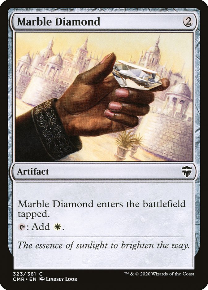 Marble Diamond [Commander Legends] Magic: The Gathering