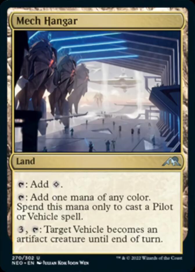 Mech Hangar [Kamigawa: Neon Dynasty] Magic: The Gathering