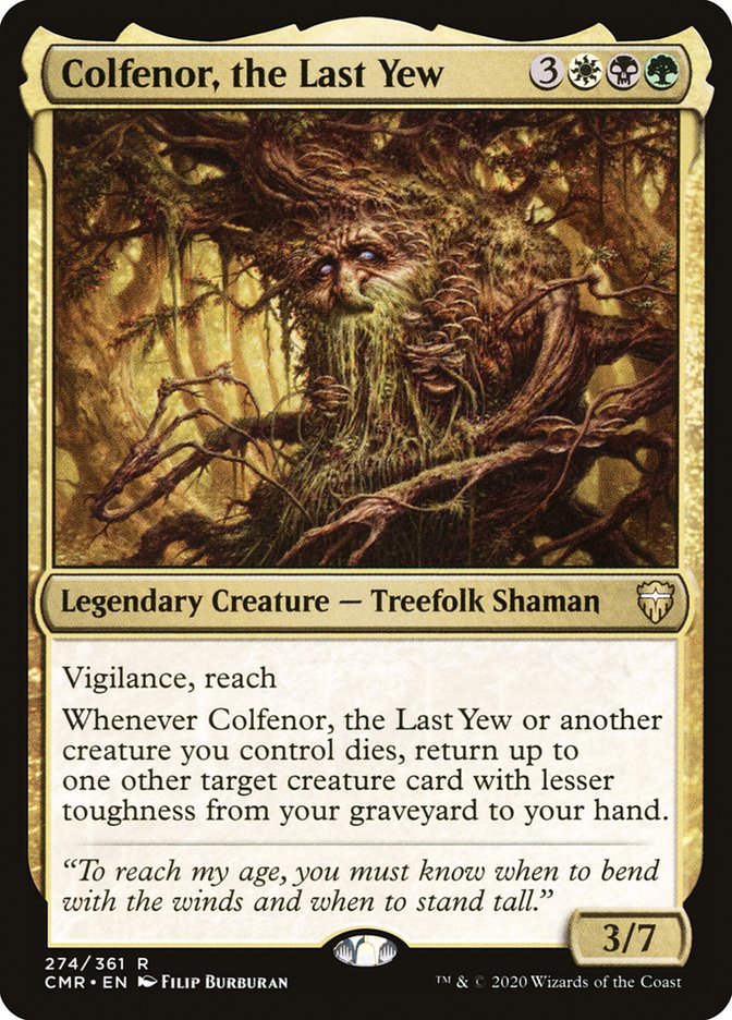 Colfenor, the Last Yew [Commander Legends] Magic: The Gathering