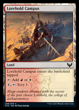 Lorehold Campus [Strixhaven: School of Mages] Magic: The Gathering