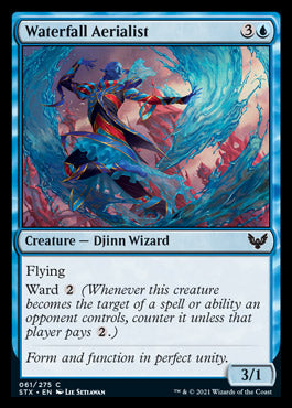 Waterfall Aerialist [Strixhaven: School of Mages] Magic: The Gathering