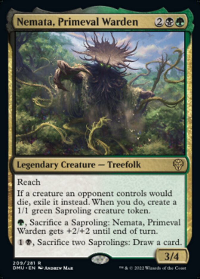 Nemata, Primeval Warden [Dominaria United] Magic: The Gathering