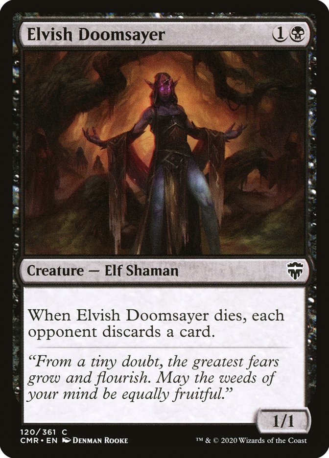 Elvish Doomsayer [Commander Legends] Magic: The Gathering