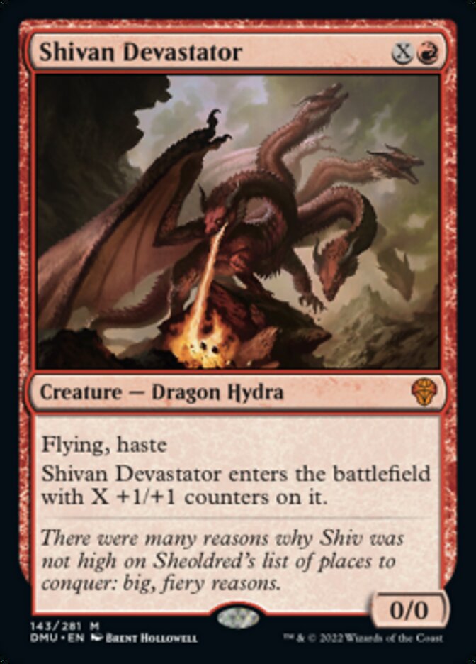 Shivan Devastator [Dominaria United] Magic: The Gathering