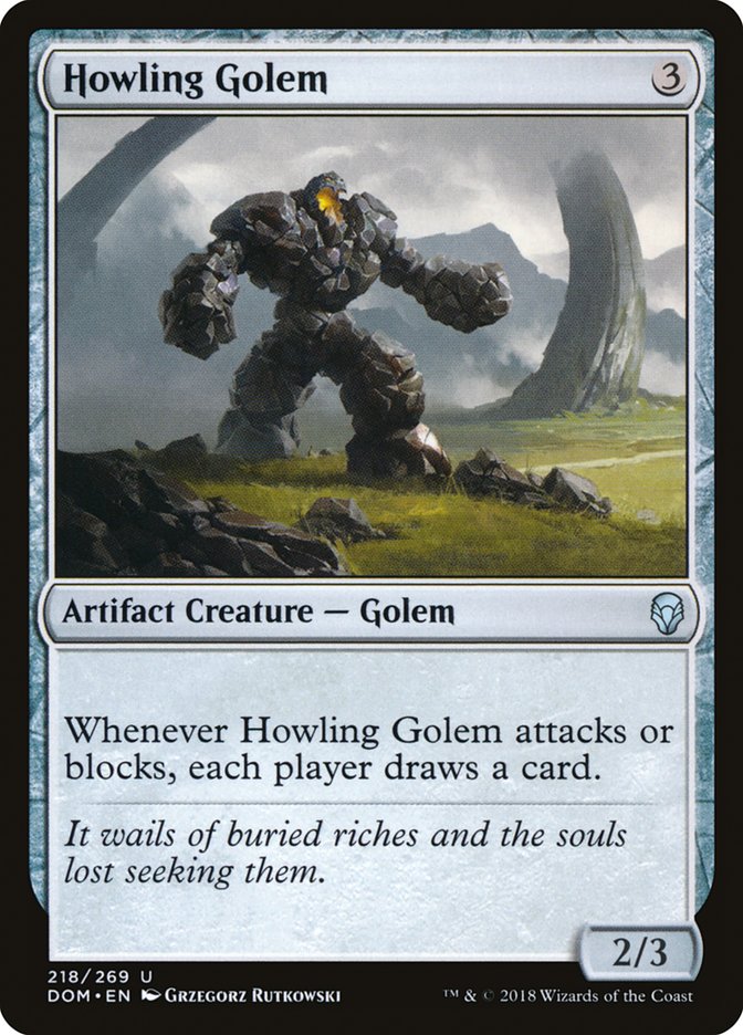 Howling Golem [Dominaria]