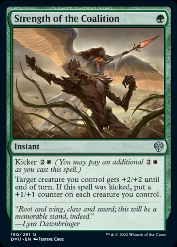 Strength of the Coalition [Dominaria United] Magic: The Gathering