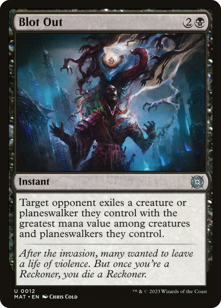 Blot Out [March of the Machine: The Aftermath] Magic: The Gathering