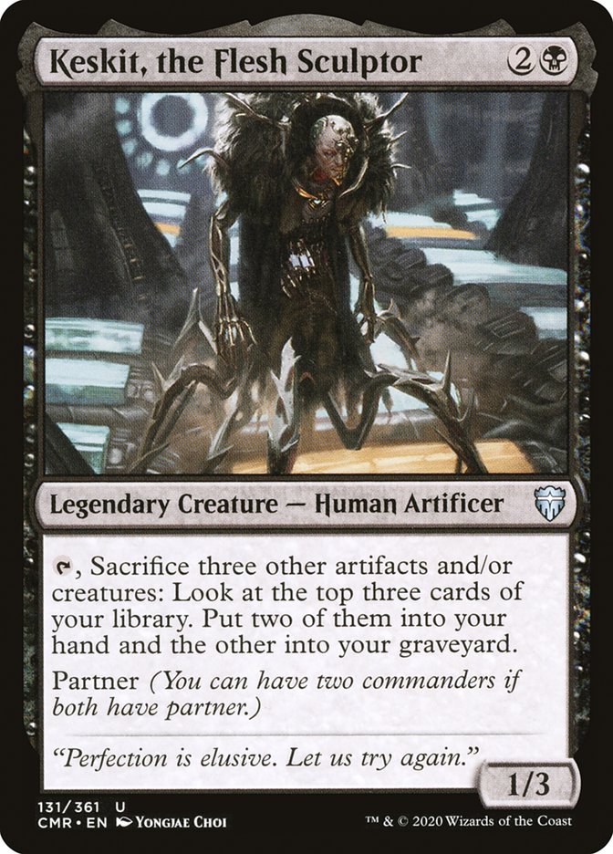 Keskit, the Flesh Sculptor [Commander Legends] Magic: The Gathering