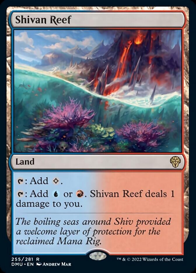 Shivan Reef [Dominaria United] Magic: The Gathering