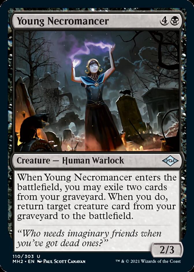 Young Necromancer [Modern Horizons 2] Magic: The Gathering