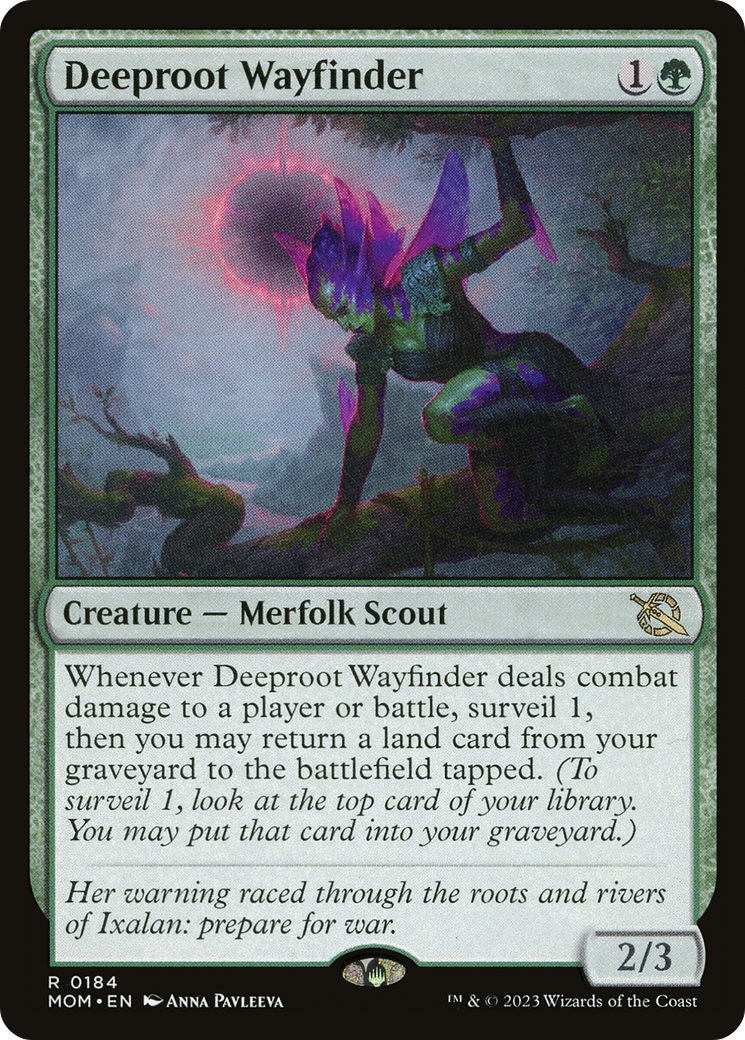 Deeproot Wayfinder [March of the Machine] Magic: The Gathering