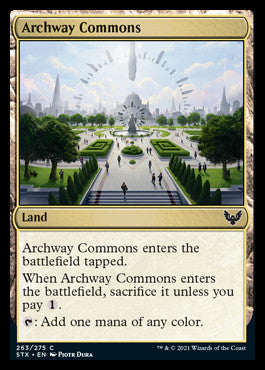 Archway Commons [Strixhaven: School of Mages] Magic: The Gathering