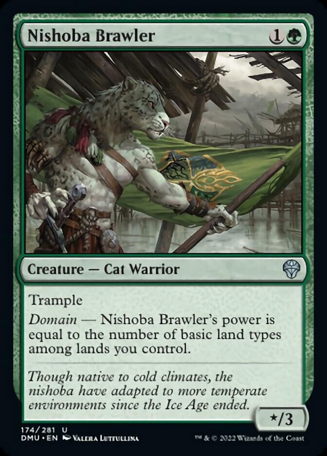 Nishoba Brawler [Dominaria United] Magic: The Gathering