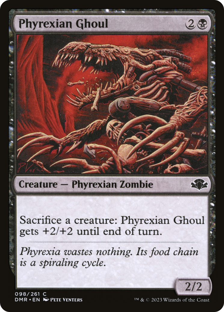 Phyrexian Ghoul [Dominaria Remastered] Magic: The Gathering