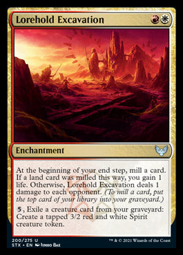 Lorehold Excavation [Strixhaven: School of Mages] Magic: The Gathering