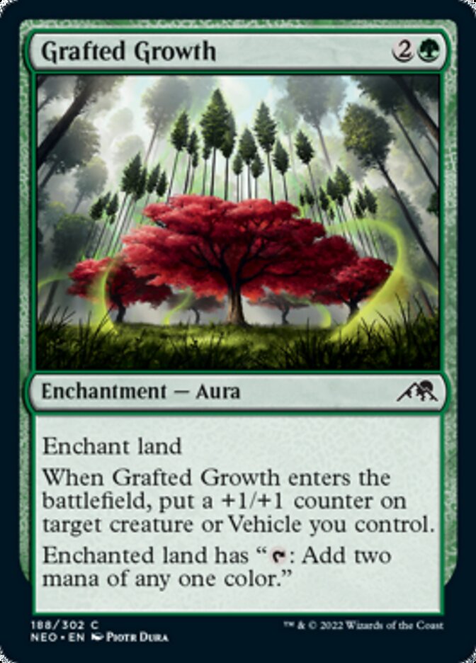 Grafted Growth [Kamigawa: Neon Dynasty] Magic: The Gathering