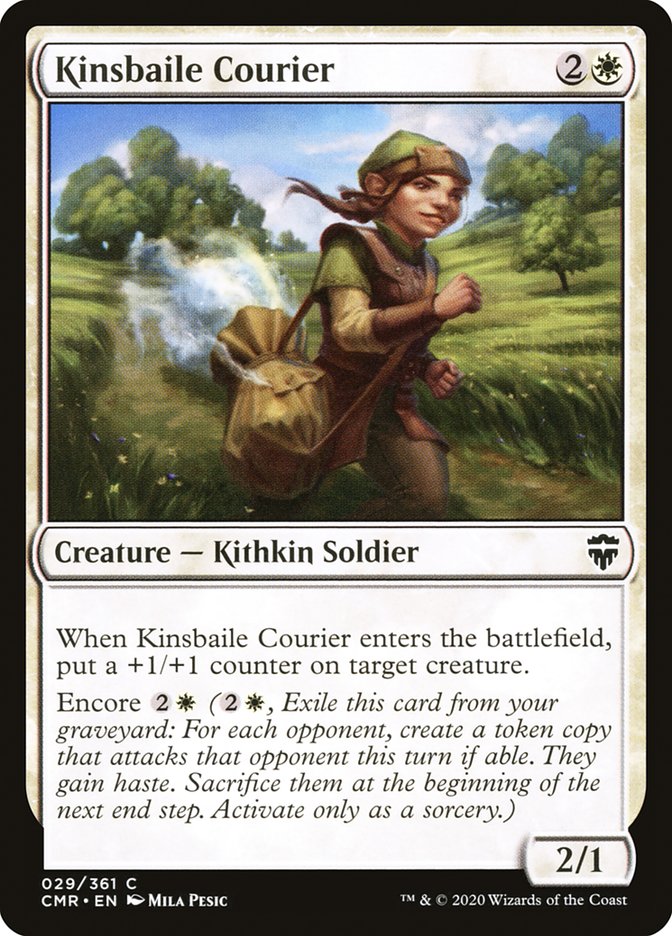 Kinsbaile Courier [Commander Legends] Magic: The Gathering