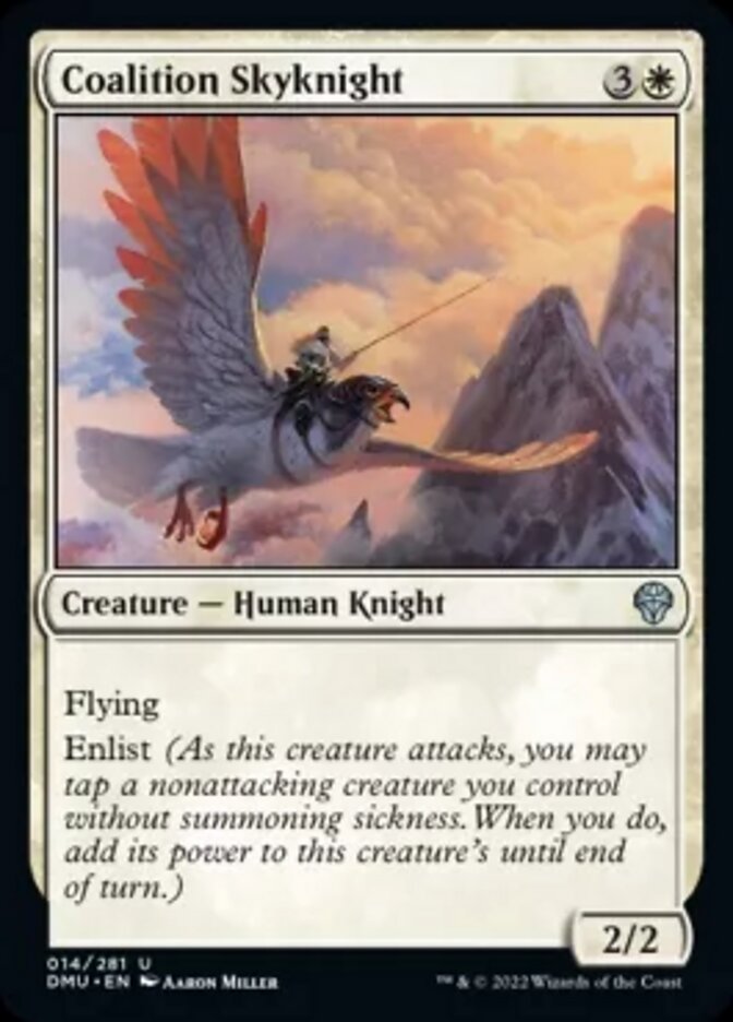 Coalition Skyknight [Dominaria United] Magic: The Gathering