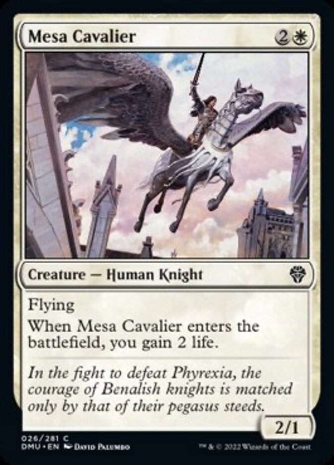 Mesa Cavalier [Dominaria United] Magic: The Gathering