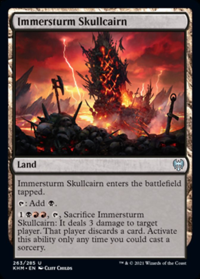 Immersturm Skullcairn [Kaldheim] Magic: The Gathering