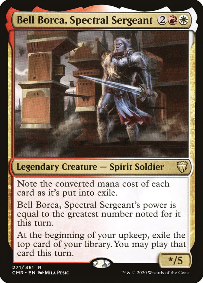 Bell Borca, Spectral Sergeant [Commander Legends] Magic: The Gathering