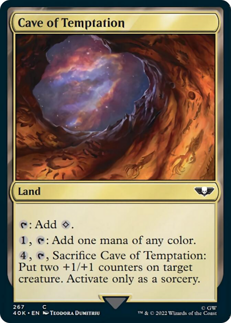 Cave of Temptation [Warhammer 40,000] Magic: The Gathering