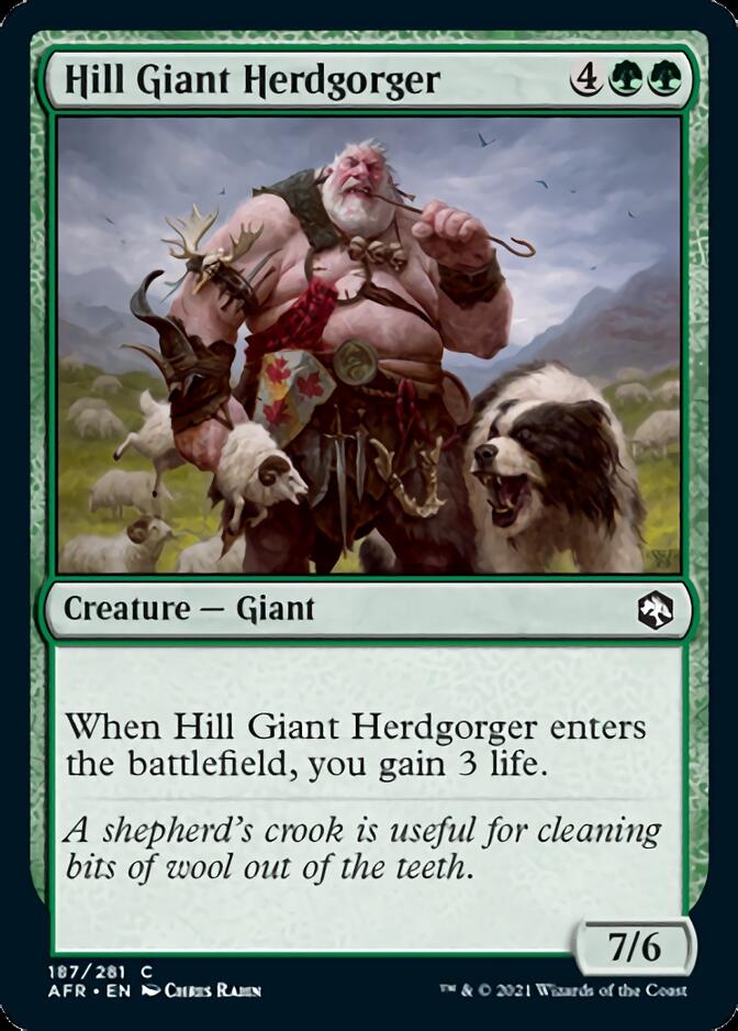 Hill Giant Herdgorger [Dungeons & Dragons: Adventures in the Forgotten Realms] Magic: The Gathering