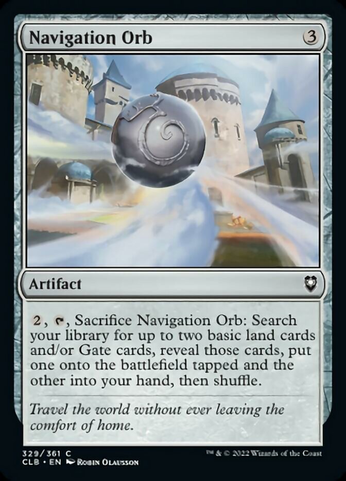 Navigation Orb [Commander Legends: Battle for Baldur's Gate] Magic: The Gathering