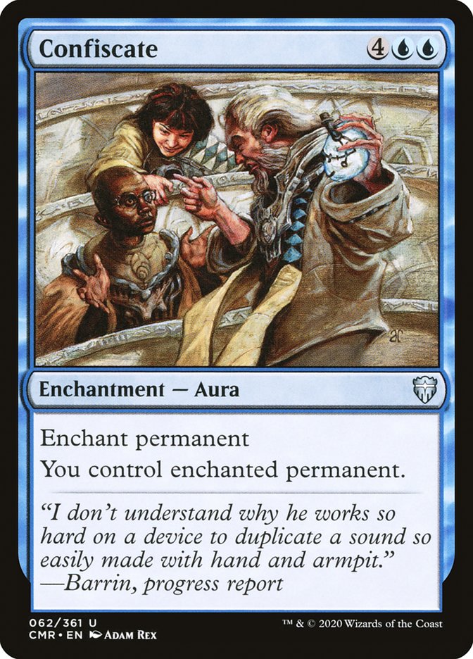 Confiscate [Commander Legends] Magic: The Gathering