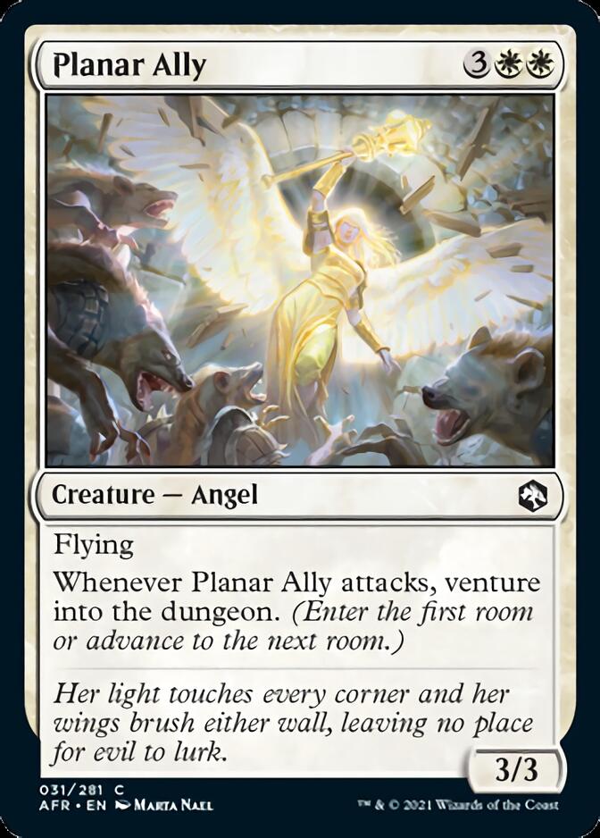 Planar Ally [Dungeons & Dragons: Adventures in the Forgotten Realms] Magic: The Gathering