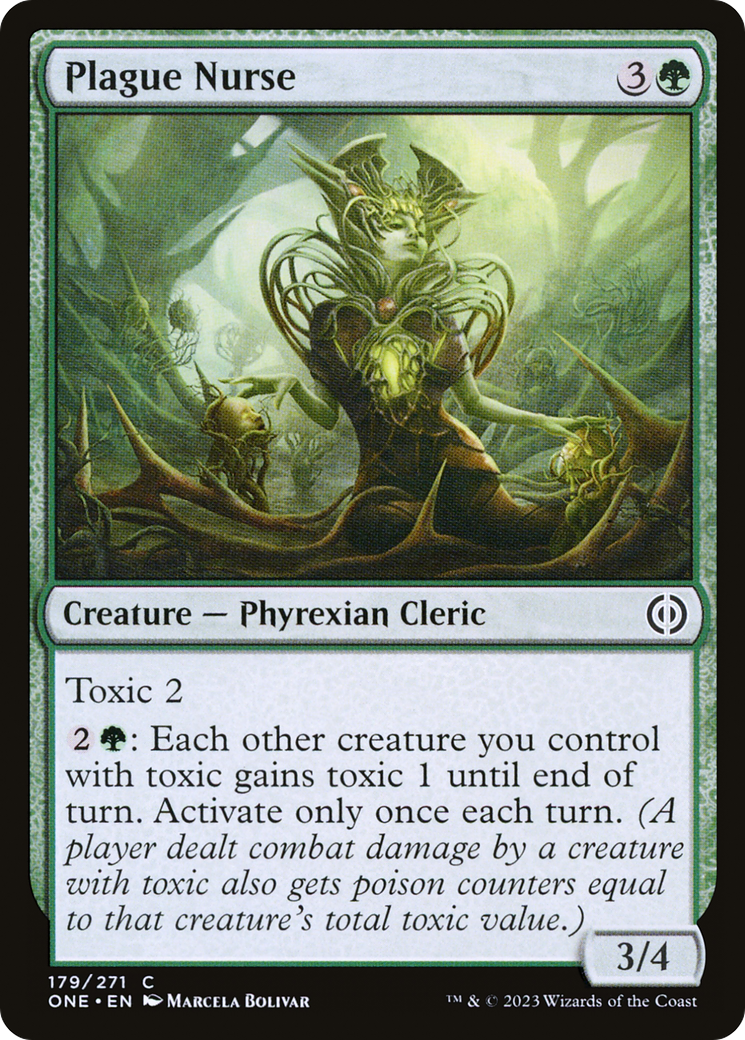 Plague Nurse [Phyrexia: All Will Be One] Magic: The Gathering