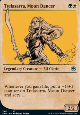 Trelasarra, Moon Dancer (Showcase) [Dungeons & Dragons: Adventures in the Forgotten Realms] Magic: The Gathering