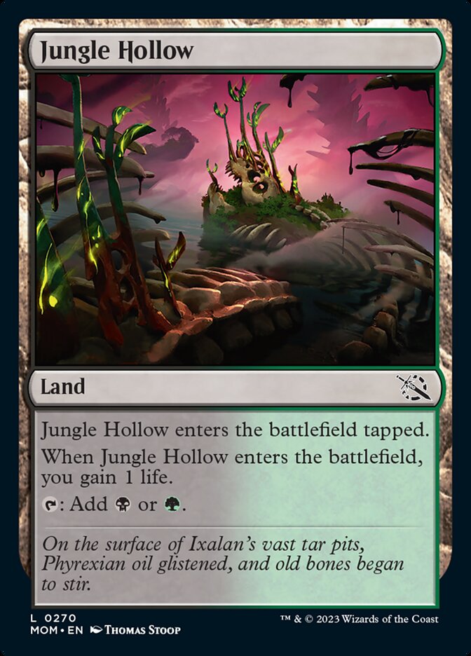 Jungle Hollow [March of the Machine] Magic: The Gathering