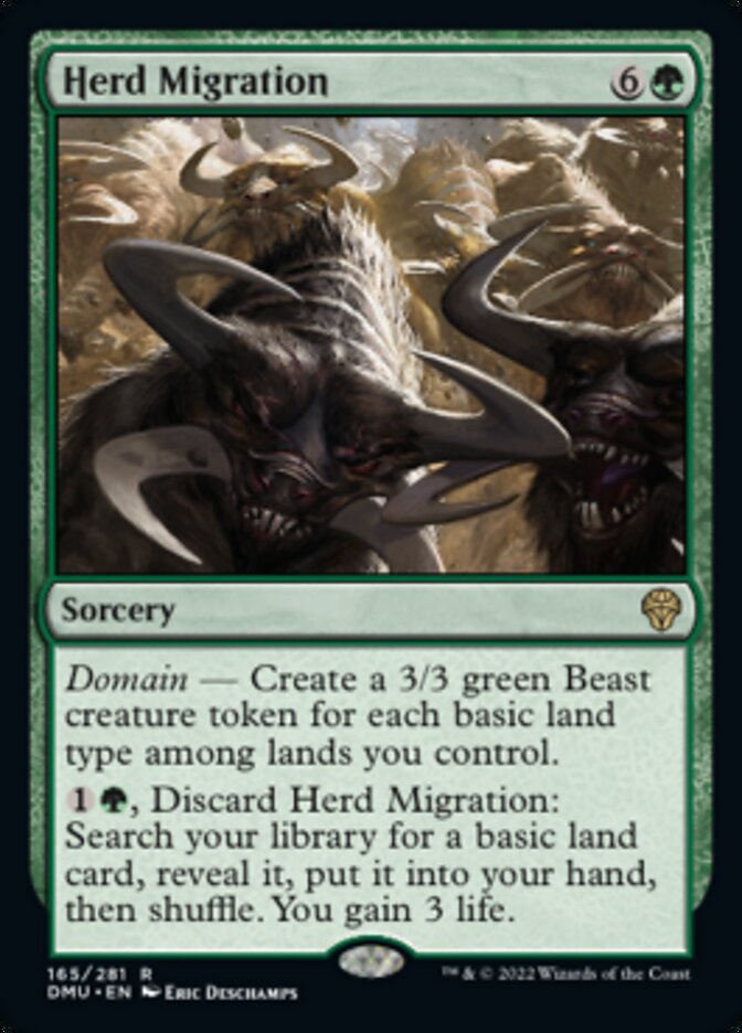 Herd Migration [Dominaria United] Magic: The Gathering