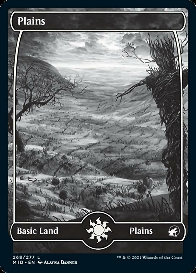 Plains (268) [Innistrad: Midnight Hunt] Magic: The Gathering